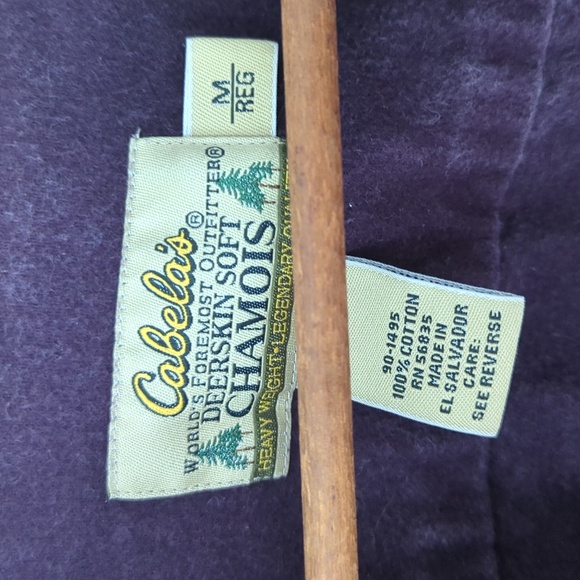 Cabela's Vintage Chamois - Purple - Picture 3 of 3